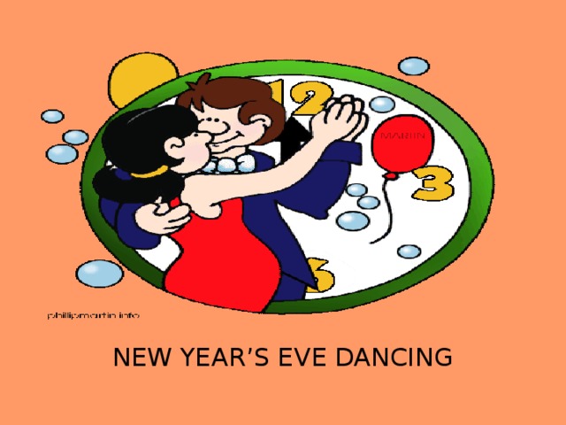 NEW YEAR’S EVE DANCING 