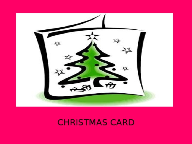 CHRISTMAS CARD 