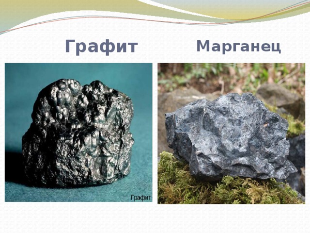  Графит  Марганец 