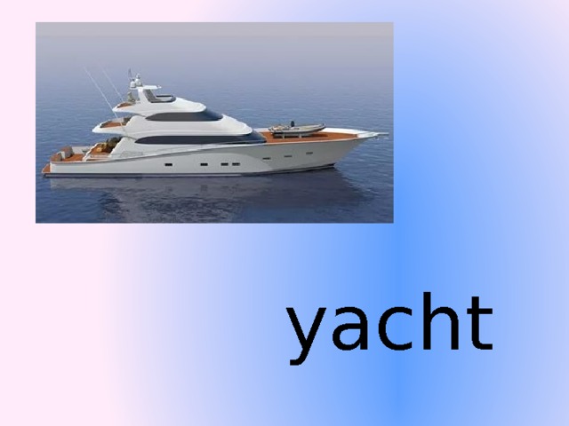 yacht  