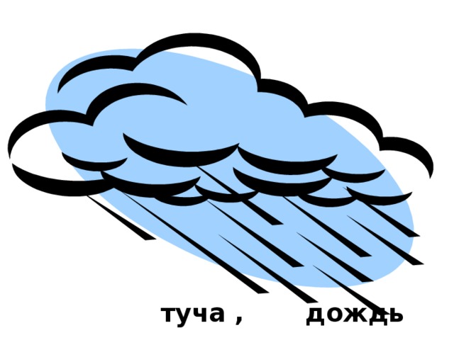 туча , дождь