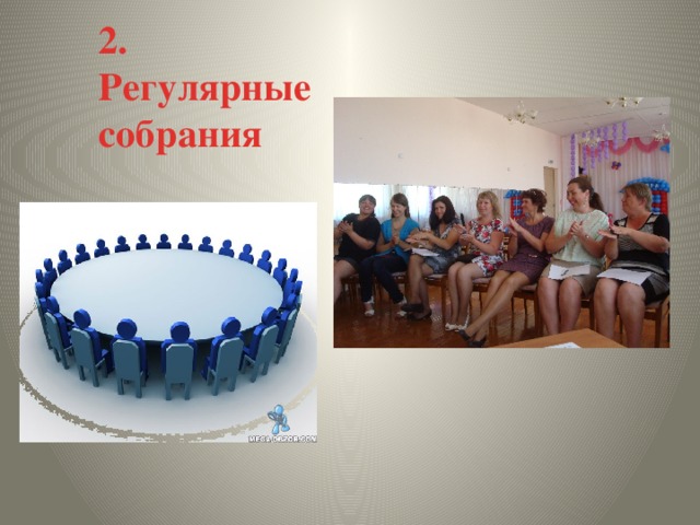 2.     Регулярные собрания 