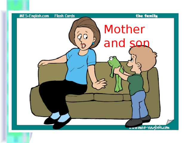 Mother and son 