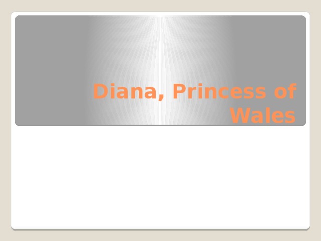 Diana, Princess of Wales 
