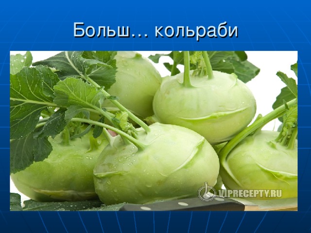 Больш… кольраби 