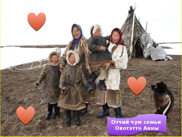 Отчий чум семьи Окотэтто Анны 