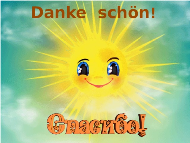 Danke schön ! 