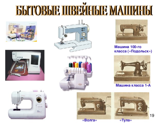 Швейная машина презентация