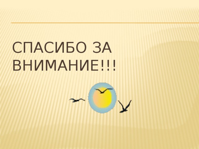Спасибо за внимание!!! 