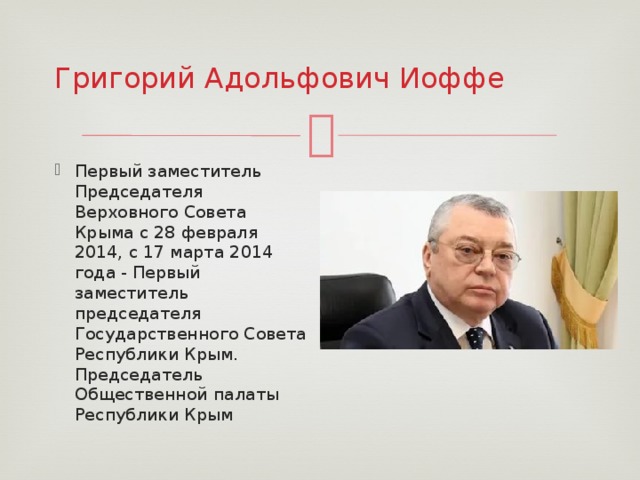 Григорий Адольфович Иоффе