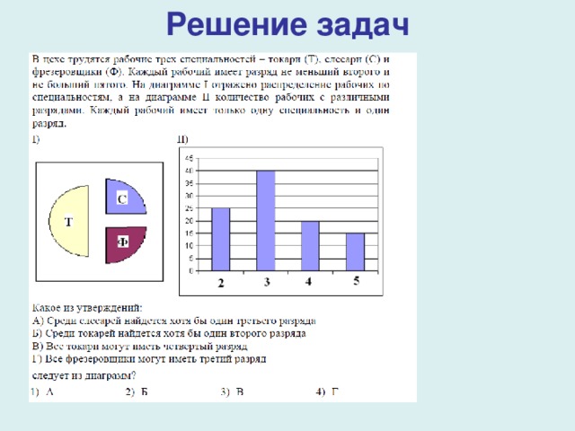 Решение задач 