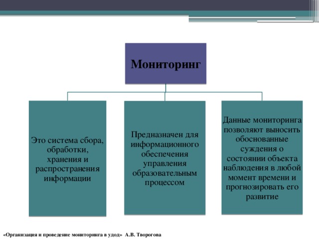 Организация и проведение мониторинга проекта Организация и проведение мониторинга