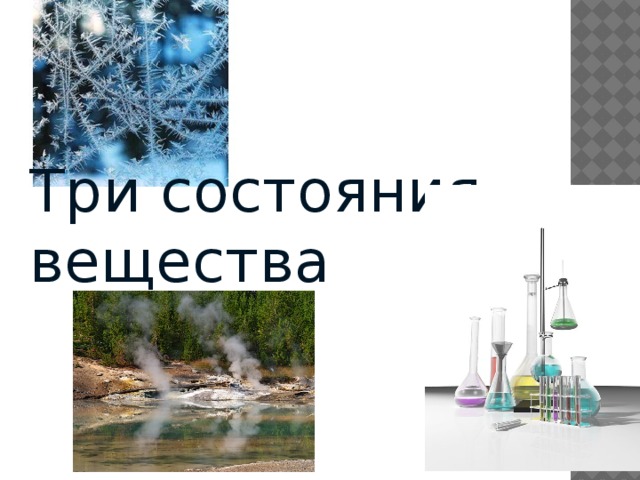 Три состояния вещества 