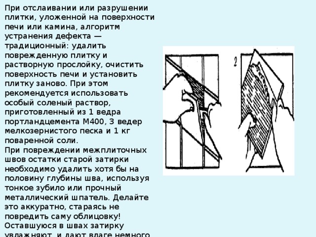 Облицовка вертикальных поверхностей керамическими плитками