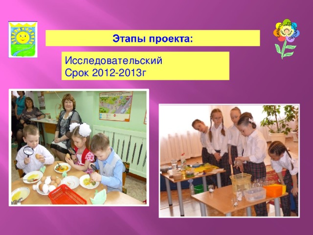 Исследовательский Срок 2012-2013г