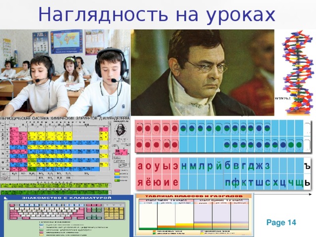Наглядность на уроках 
