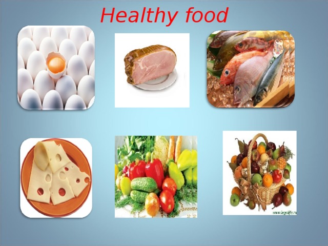 Healthy food 