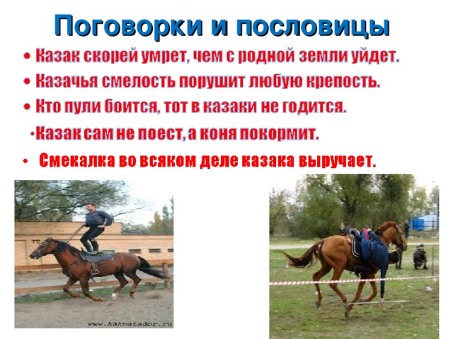 Поговорки и пословицы 