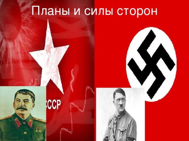 Планы и силы сторон   