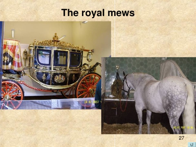 The royal mews 