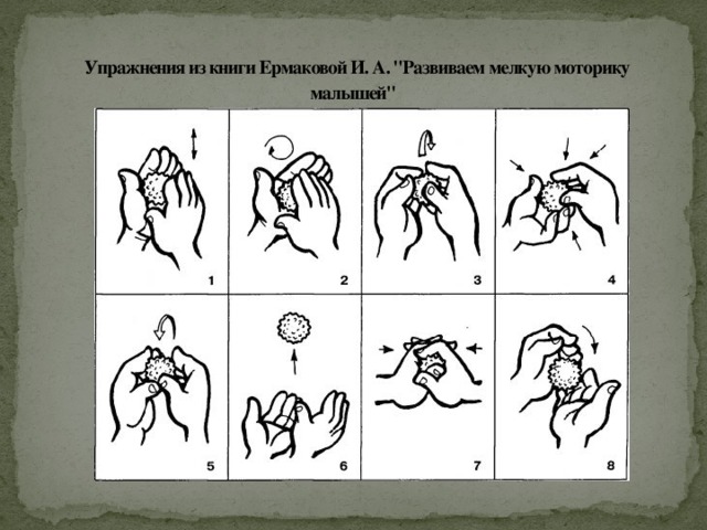   Упражнения из книги Ермаковой И. А. 