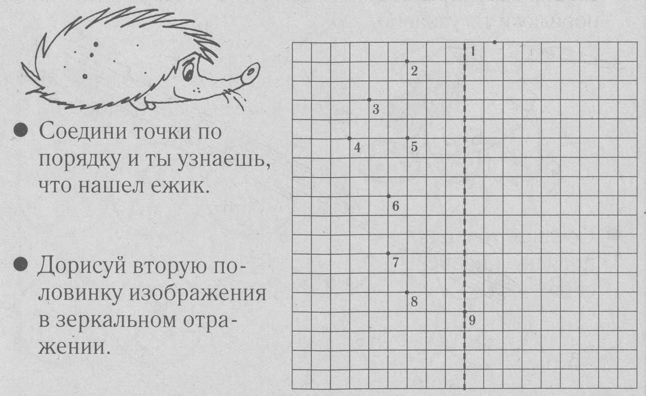 Урок математики в 1 классе ПНШ "Симметрия"