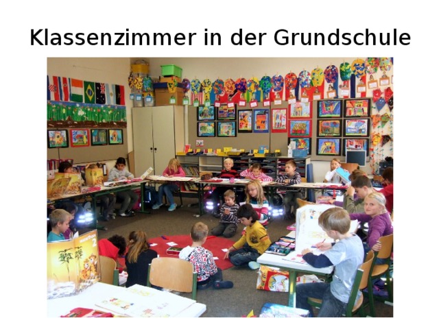 Klassenzimmer in der Grundschule 