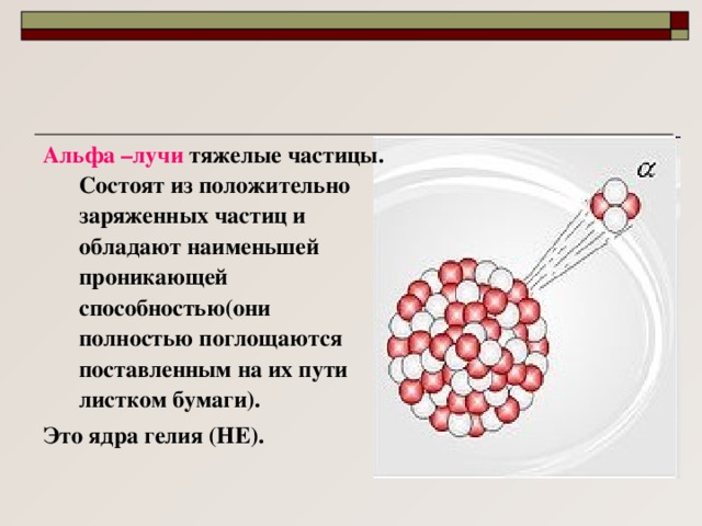 Альфа лучи