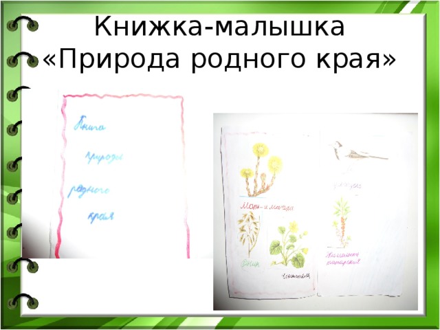 Проект книжка малышка 3 класс