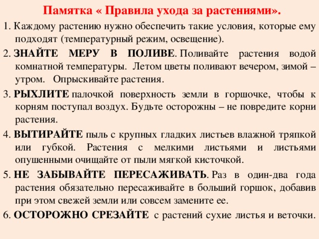 Вред и польза комнатных растений проект